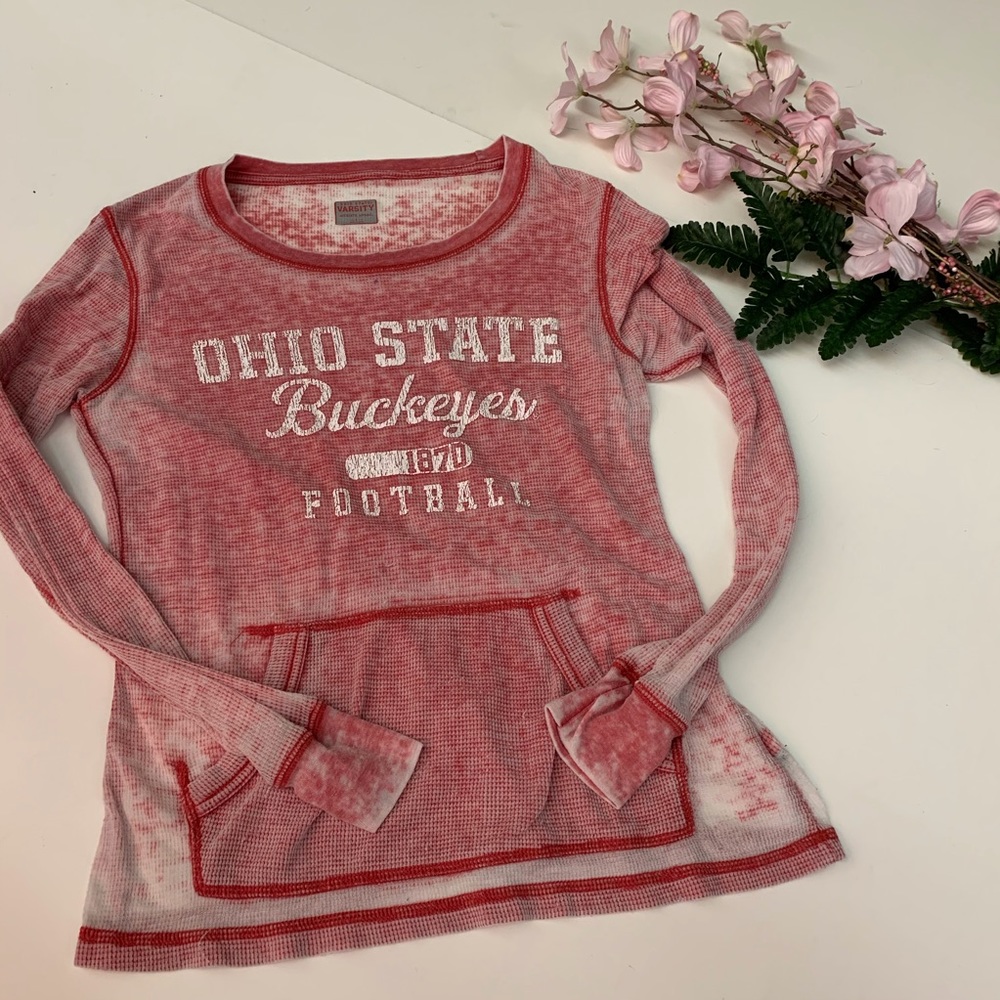 Juniors Ohio State long Sleeved Top Large